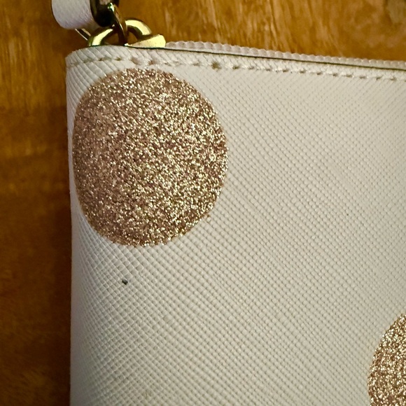 Kate Spade Black and Pink Polka Dot Wellesley Handbag and Neda Wallet Set - Picture 12 of 16